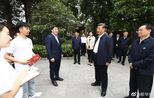 昭通习近平在河南南阳考察调研